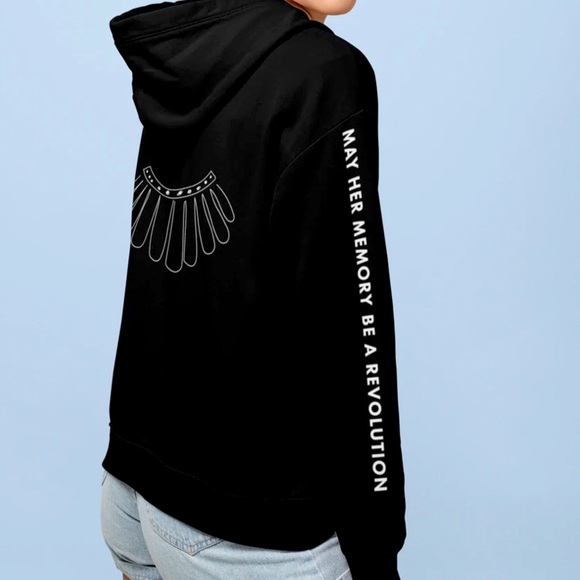 Kith Tops - 30-50% OFF BUNDLES! RUTH BADER GINSBURG FEMINIST PRIDE SWEATSHIRT HOODIE TUNIC